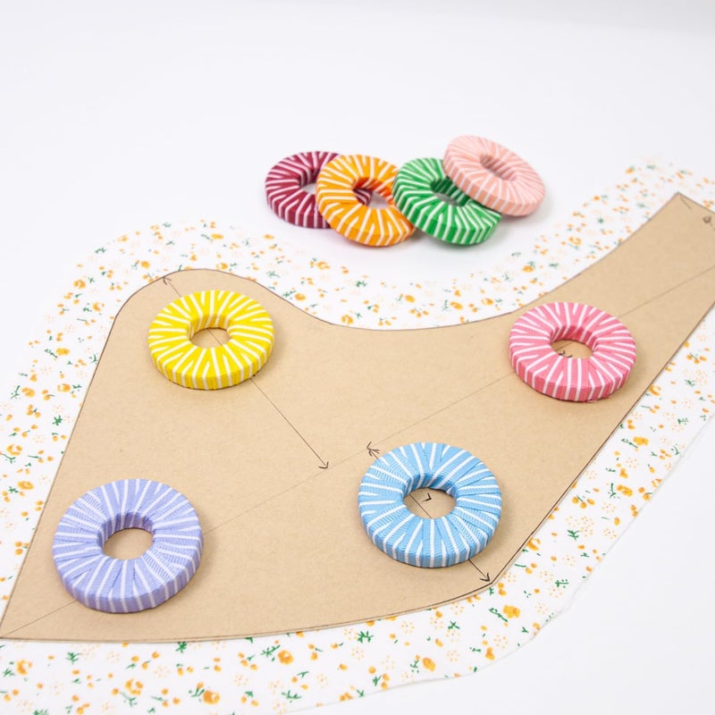 Lampstop Pattern Weight 4 Pcs Fabric Sewing Weight Paperweight for Writing Drawing Sewing Accessories (Style D) - Image 5
